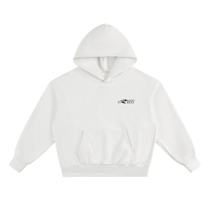 Map Hoodie - White