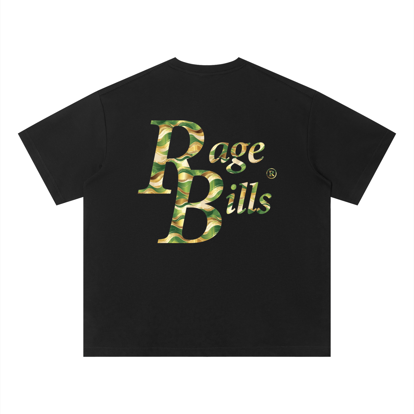 Classic Tee - Black & Bills Green