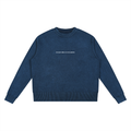 Mineral Wash Oversized Sweater - Take The Risk